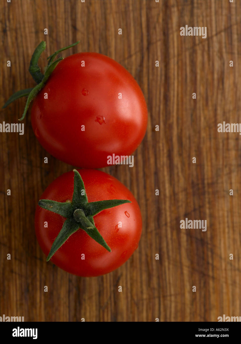 Tomatoes shot with professional medium format digital Stock Photo