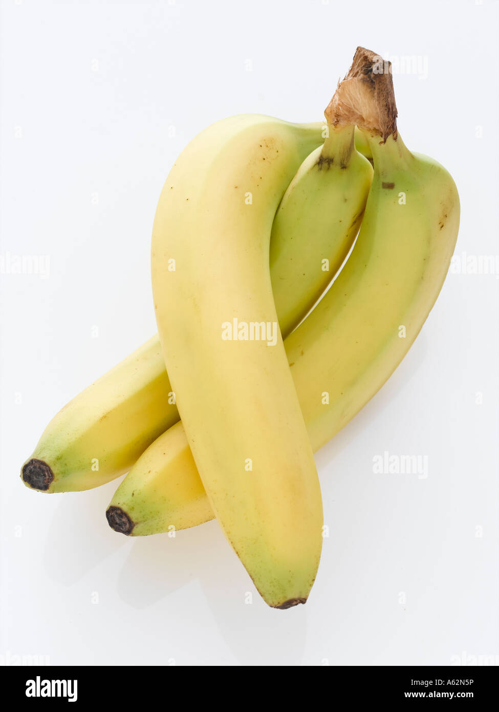 Bananas shot with professional medium format digital Stock Photo