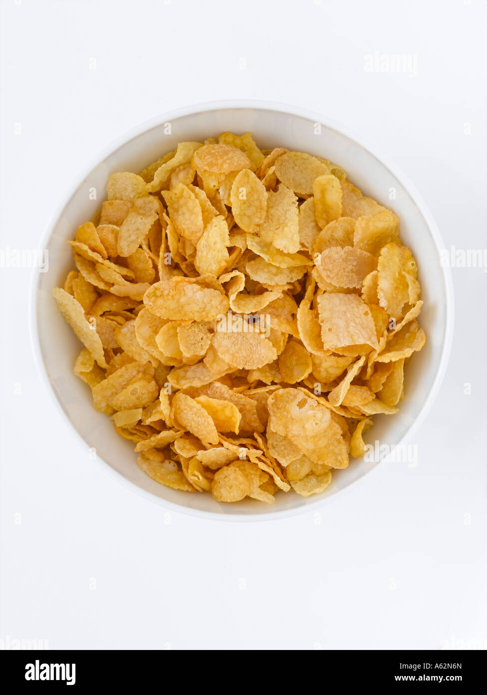 Cornflakes shot with professional medium format digital Stock Photo