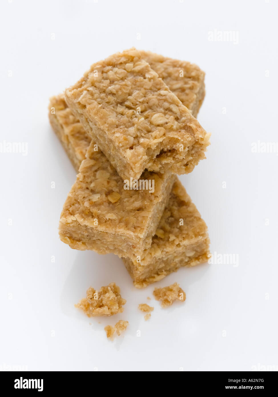 Flapjacks shot with professional medium format digital Stock Photo