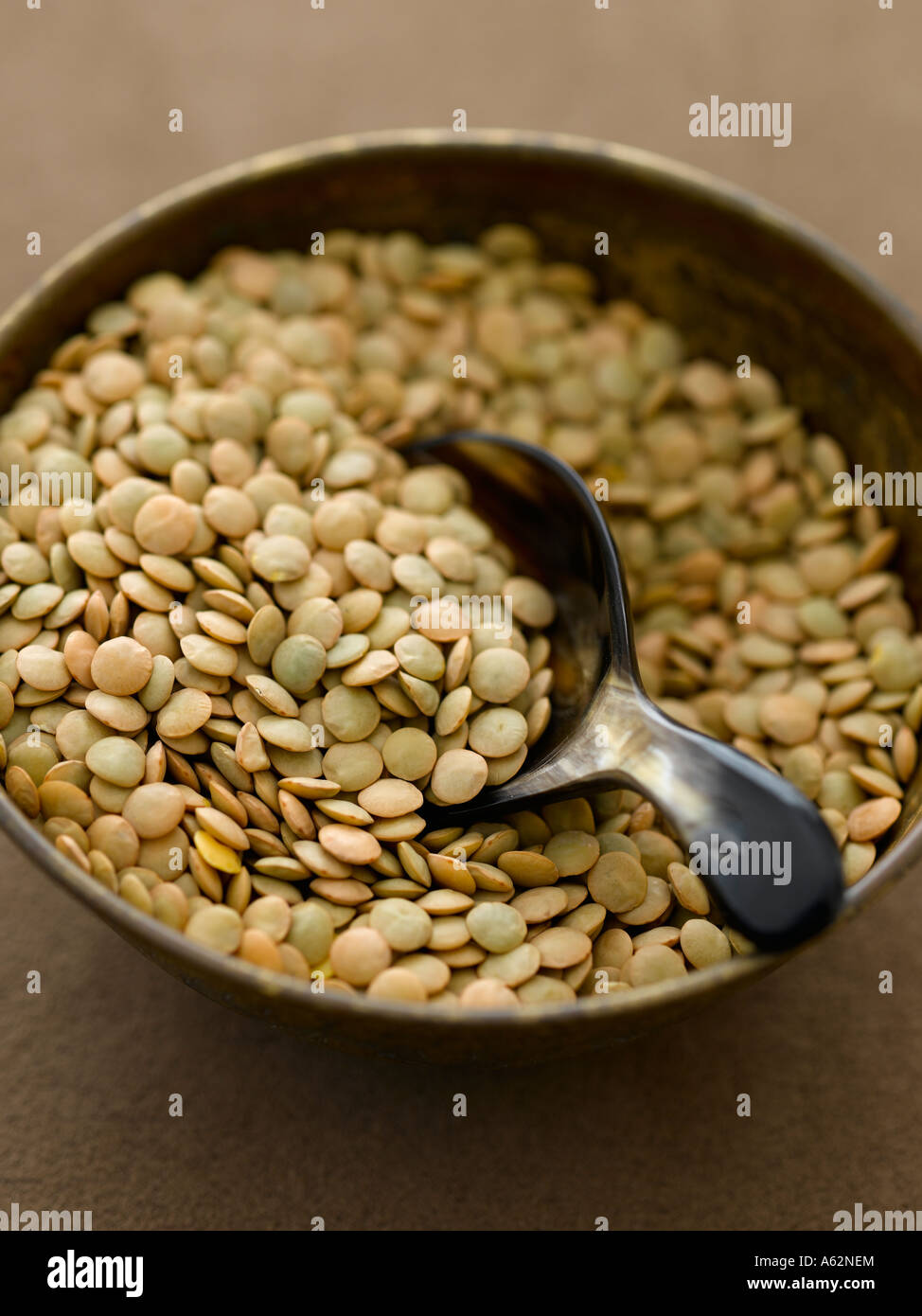 Lentils shot with professional medium format digital camera Stock Photo