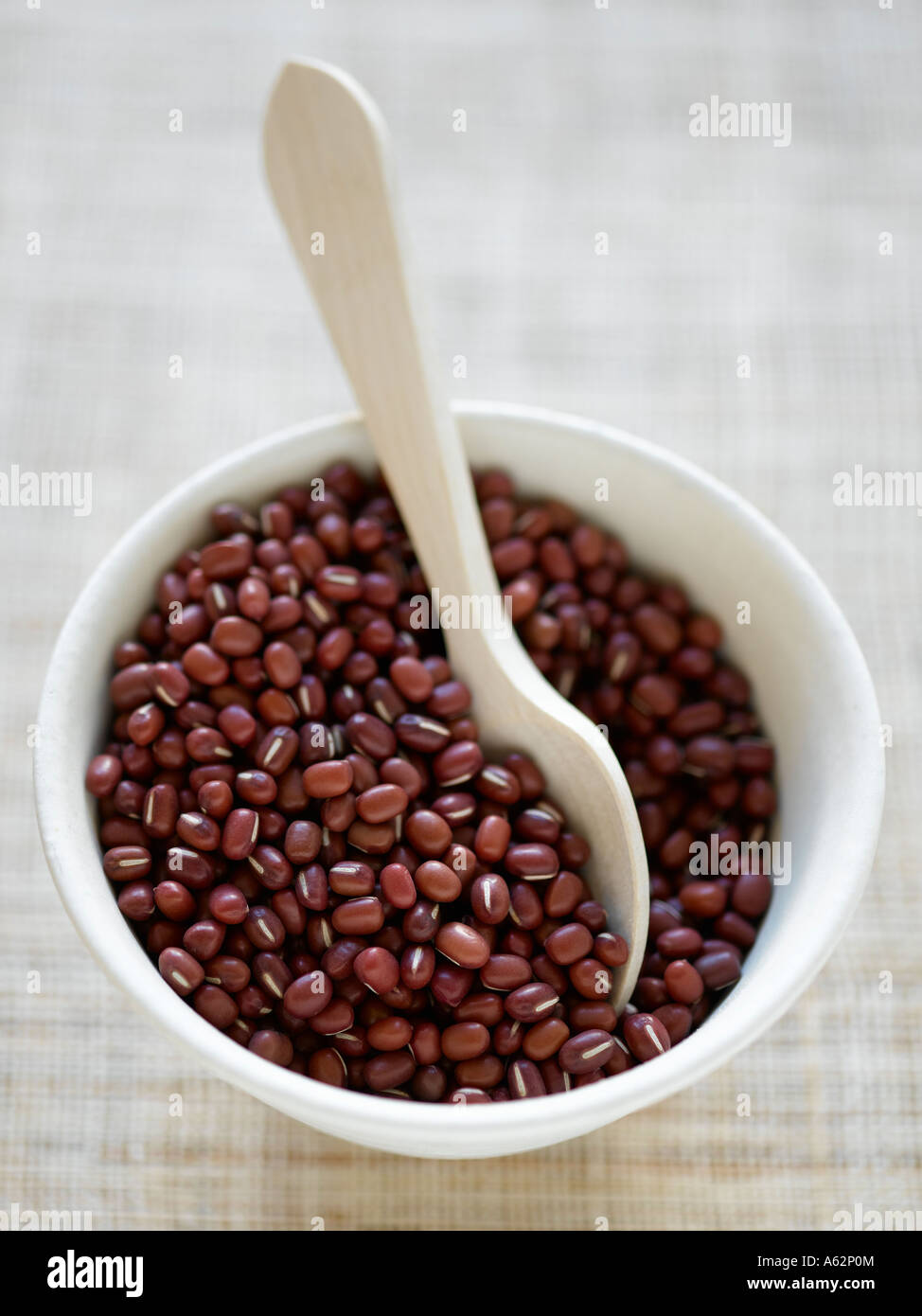 Aduki beans Stock Photo