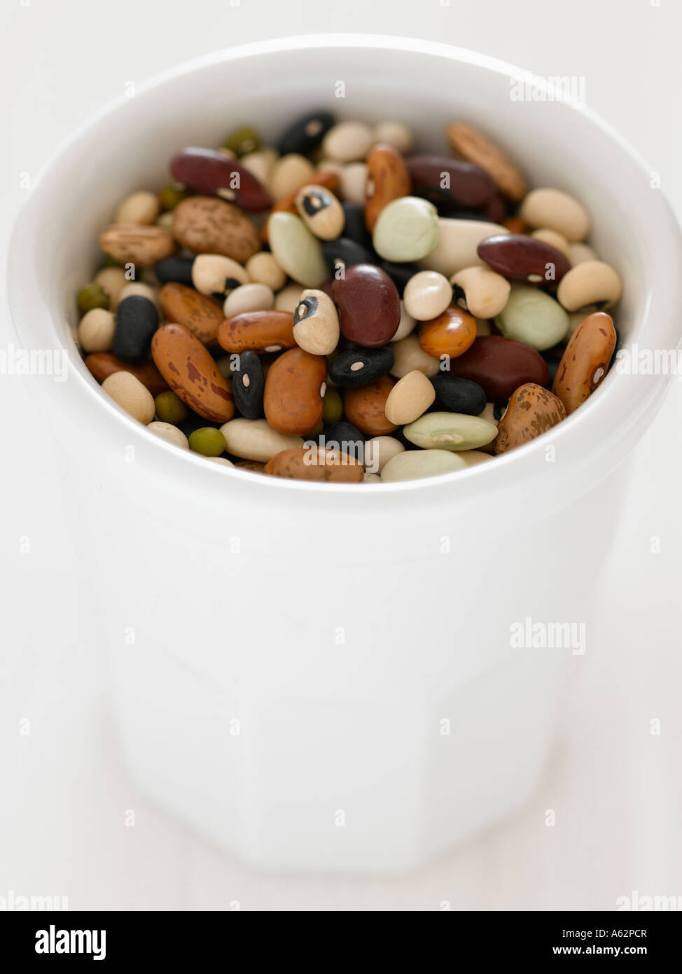 Still life mixed dried beans Stock Photo Alamy