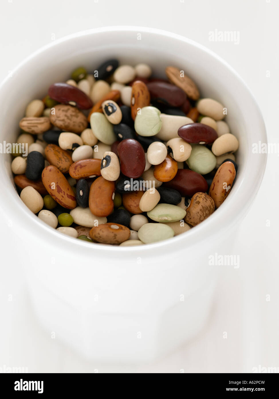 Still life mixed dried beans Stock Photo Alamy