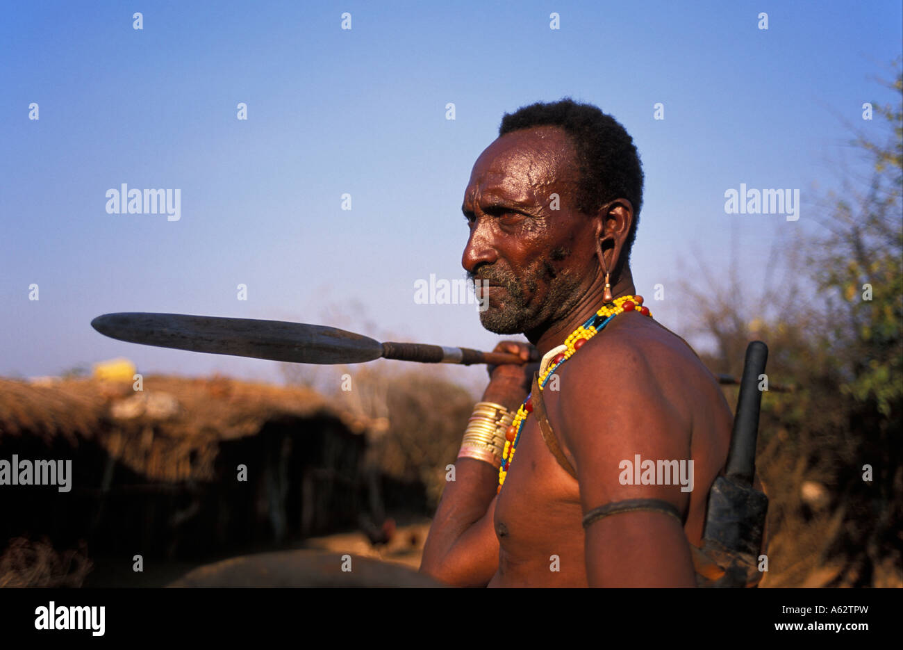 Throwing spear hi-res stock photography and images - Alamy