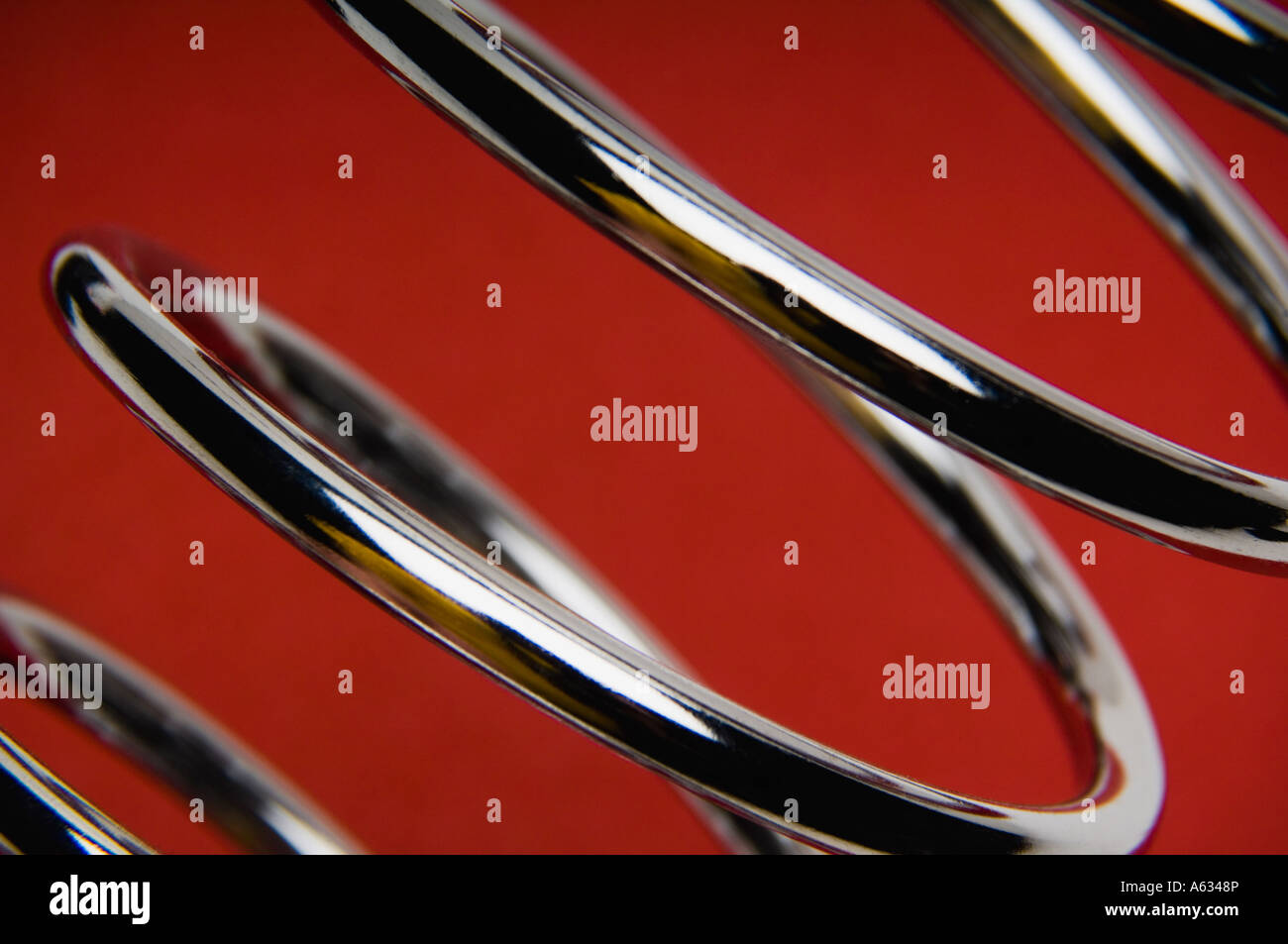 Spring Image Metal Abstract Closeup coiled metal spring hi-res stock photography and images - Alamy