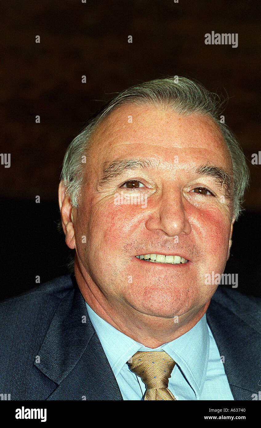 Malcolm Bruce MP Liberal Democrat for Gordon seen at the Liberal Democrat Party Conference Bournemouth 2001 Stock Photo