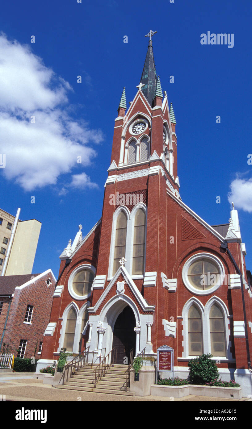 Catholic Church in Monroe Louisiana LA Stock Photo - Alamy