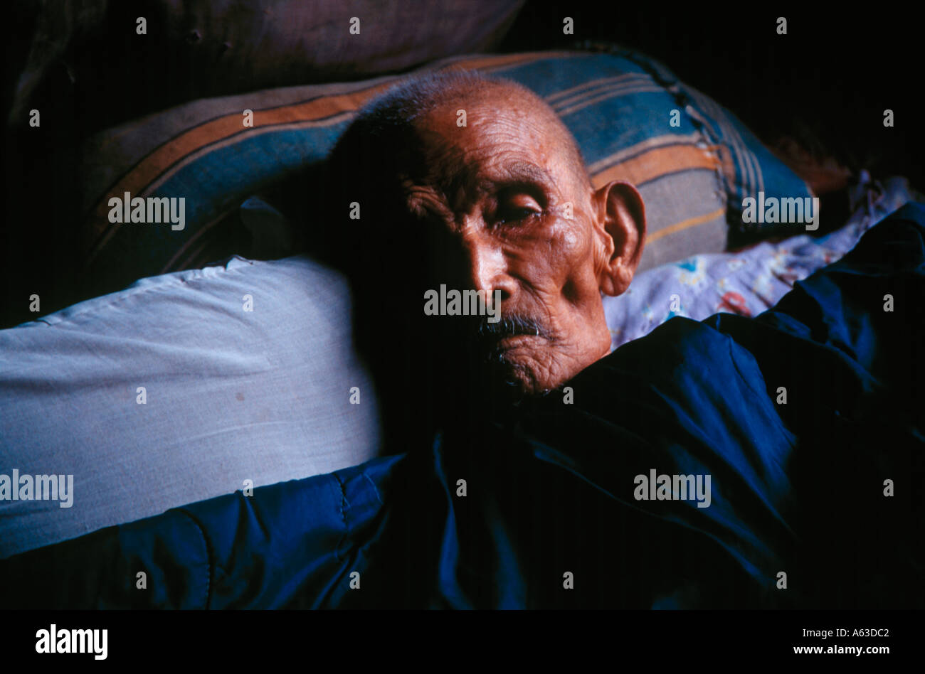 Old man bed hi-res stock photography and images - Alamy