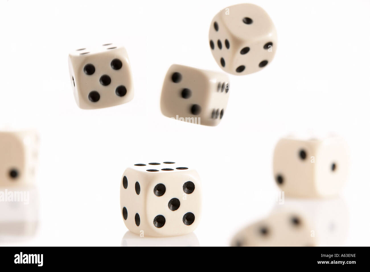 Close-up of dices Stock Photo