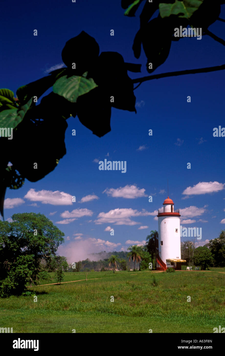 El Mirador, lookout tower, Iguazu National Park, Misiones Province, Argentina, South America Stock Photo