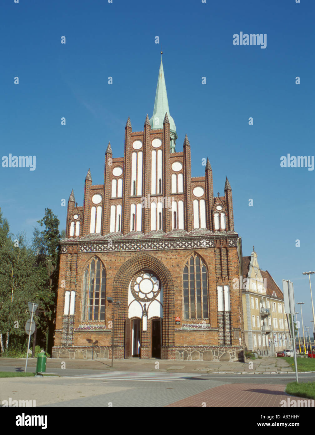 Church of Saints Peter and Paul, Szczecin (Stettin), Western Pomerania, Poland. Stock Photo