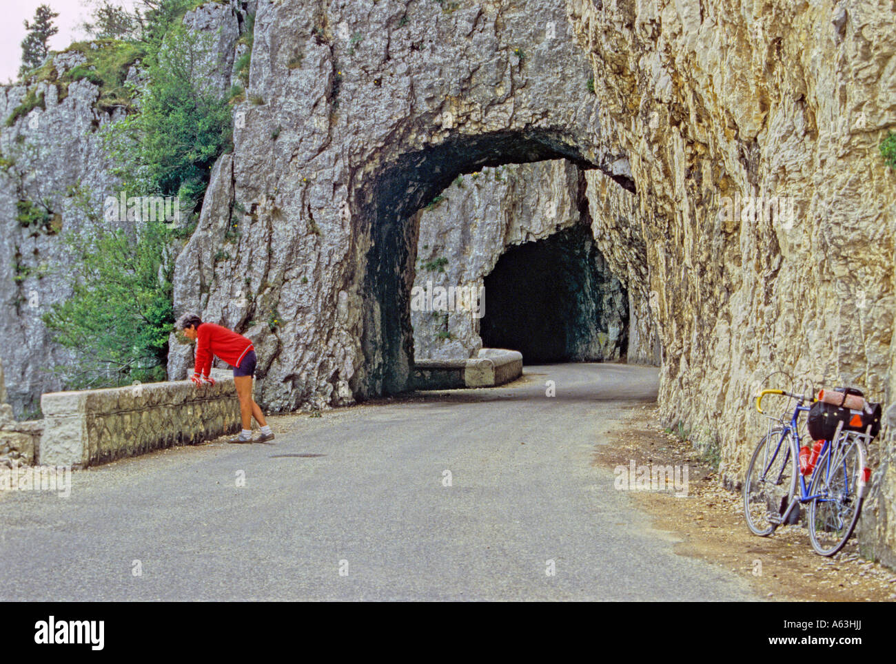 The Grand Goulets in the Vercors a plateau in the departement of Isere