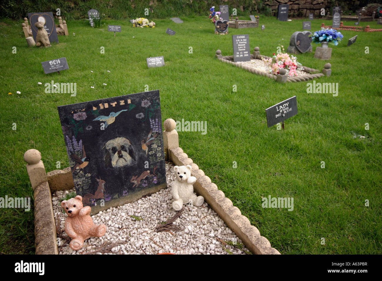 Pet Burial Stock Photos Pet Burial Stock Images Alamy