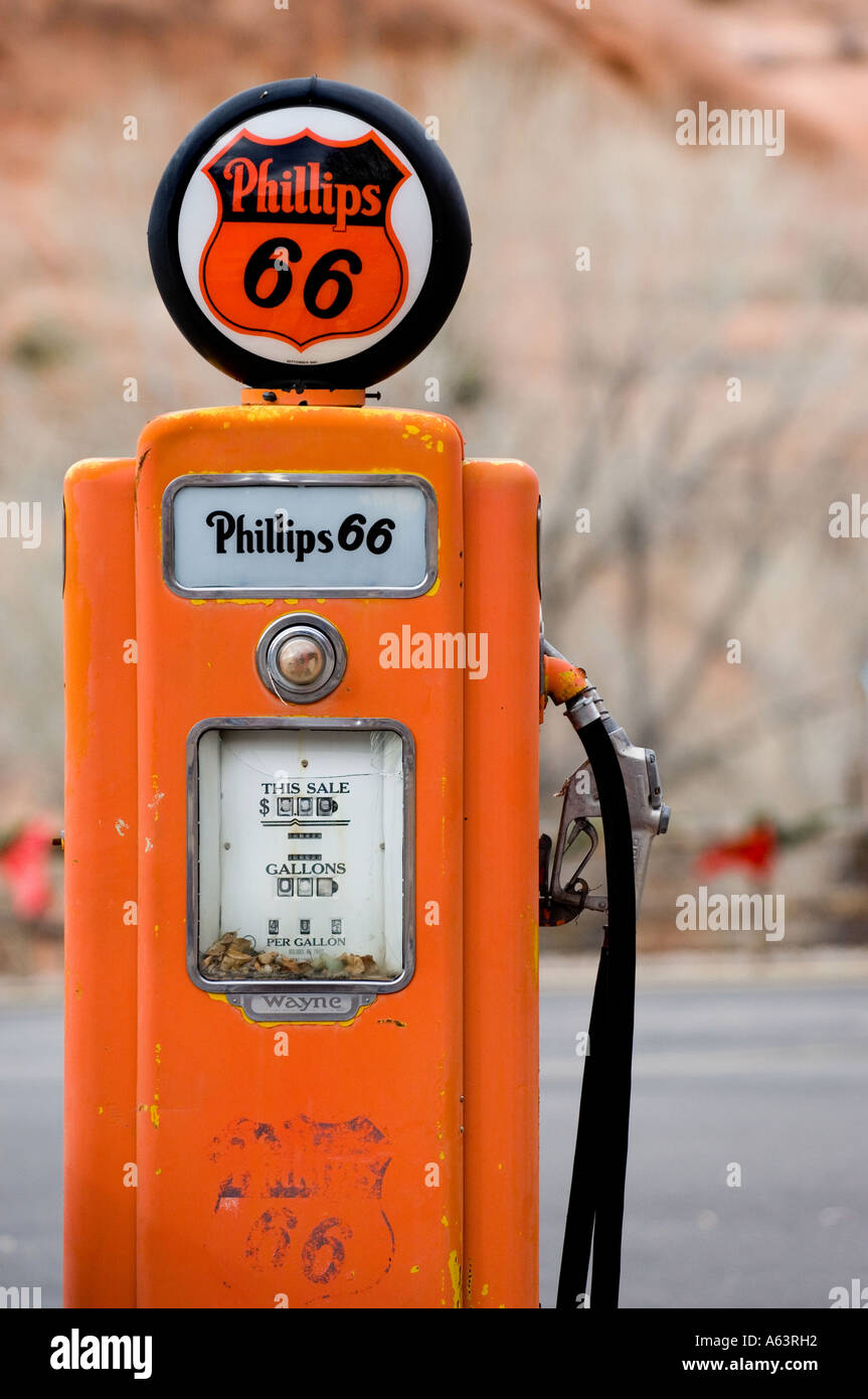Old gas pump Stock Photo Alamy