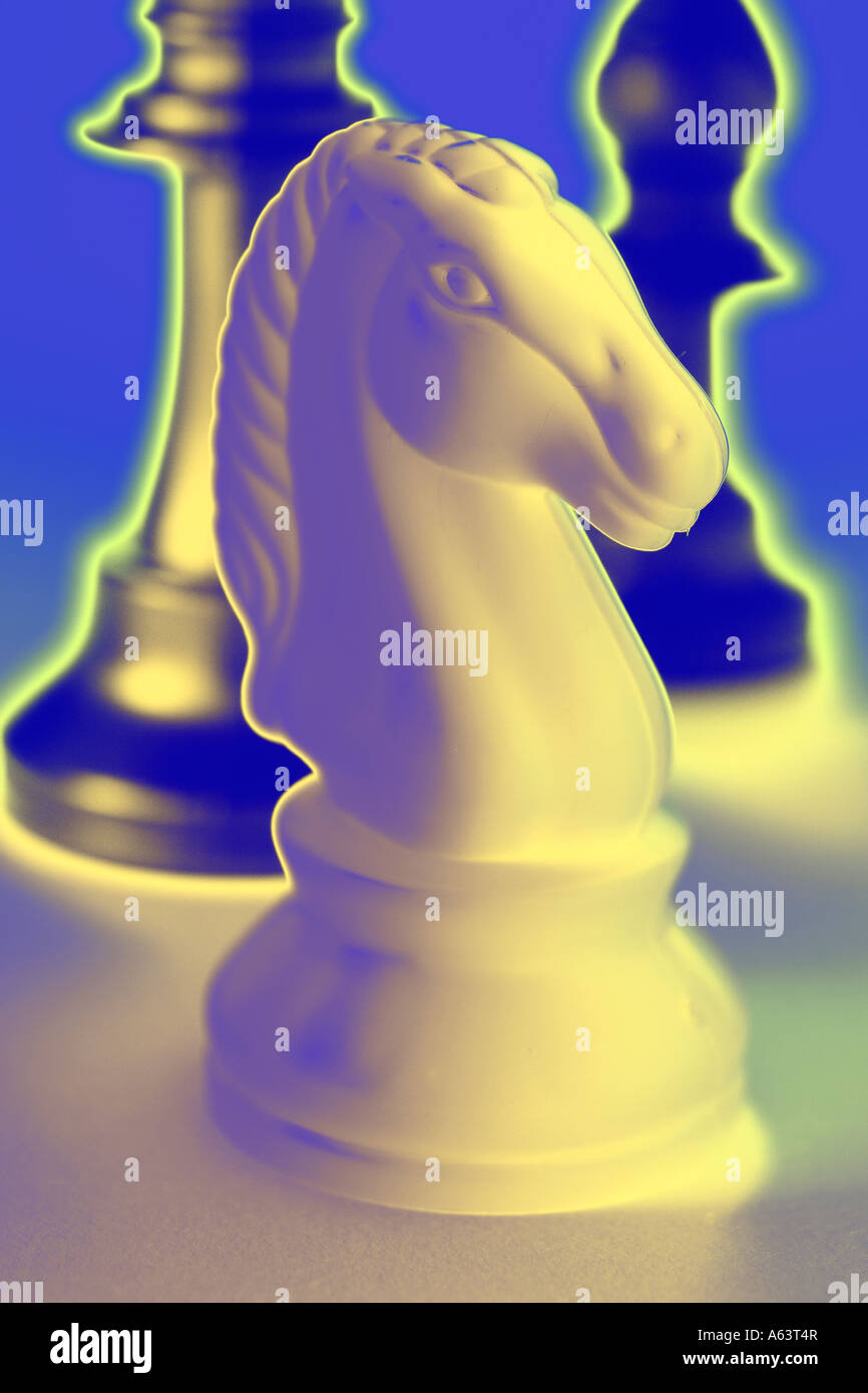 Knight Chess Piece Stock Photo - Alamy