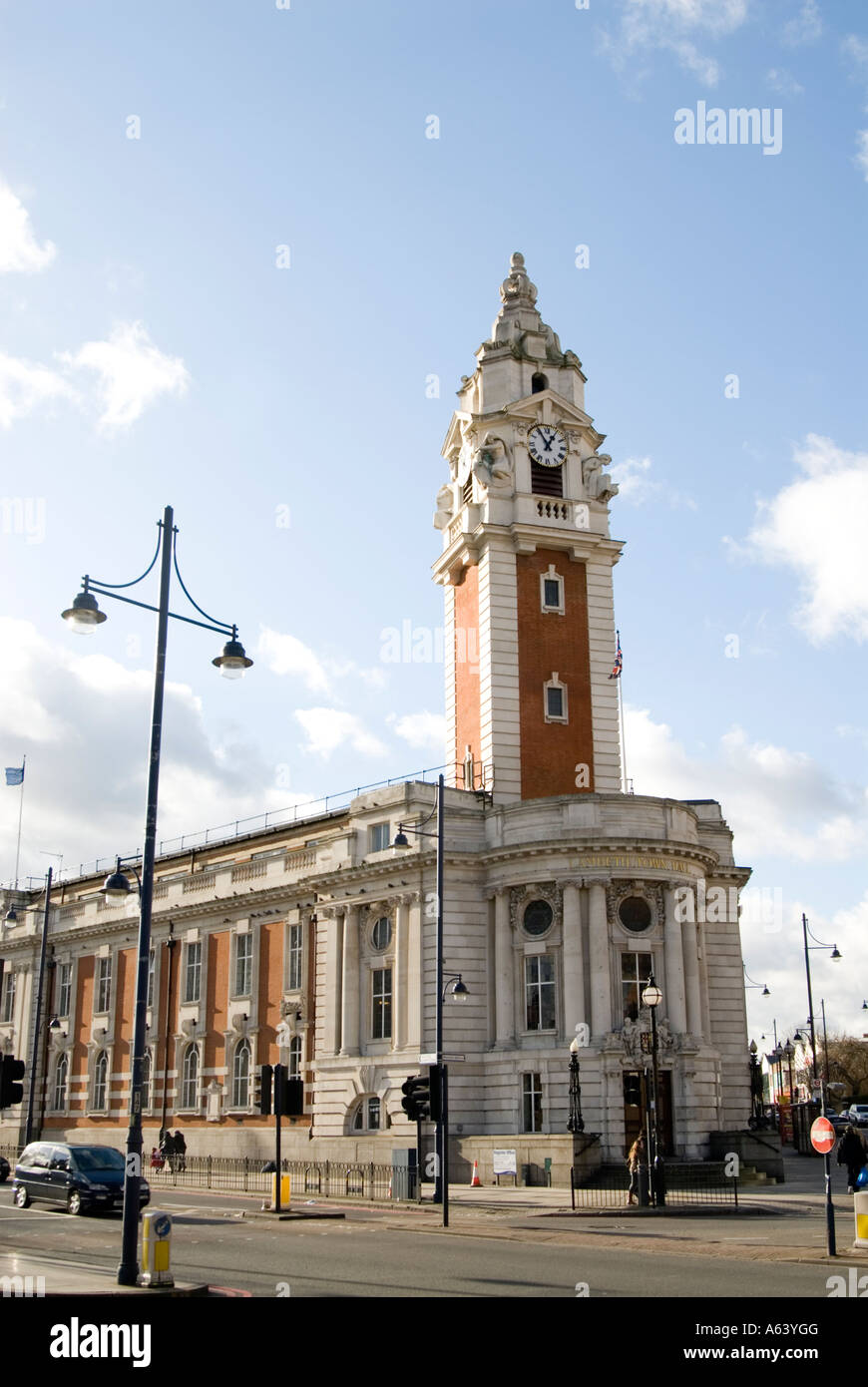 Lambeth Town Hall London England UK Stock Photo