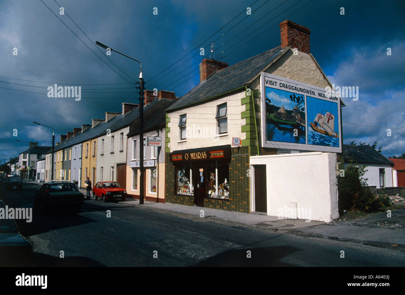 row of houses village of lahinch county of clare province of munster