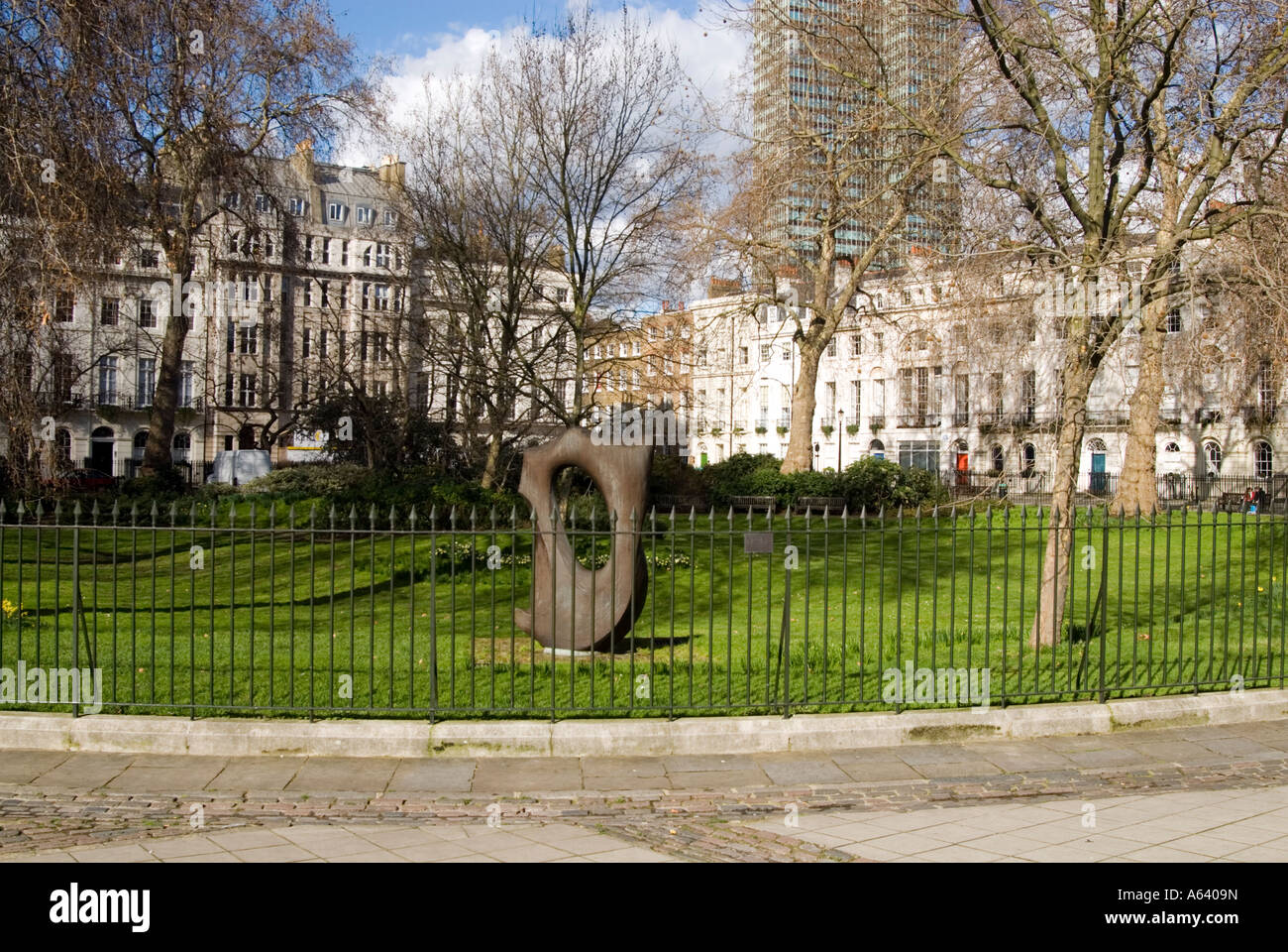 Fitzroy Square, London England UK Stock Photo