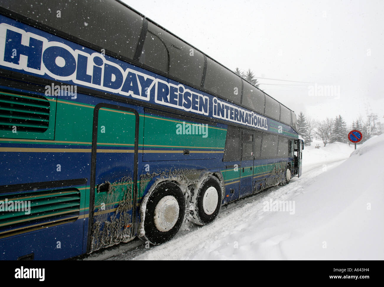 Big Holiday Reisen International coach in Oberwiesenthal, Erzgebirge, Erz  Ore Mountains, Saxony, Germany Stock Photo - Alamy