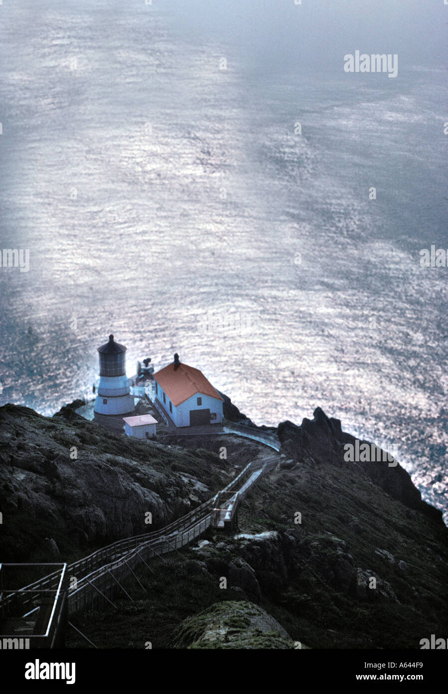 Point Reyes Lighthouse on the California coast Stock Photo - Alamy