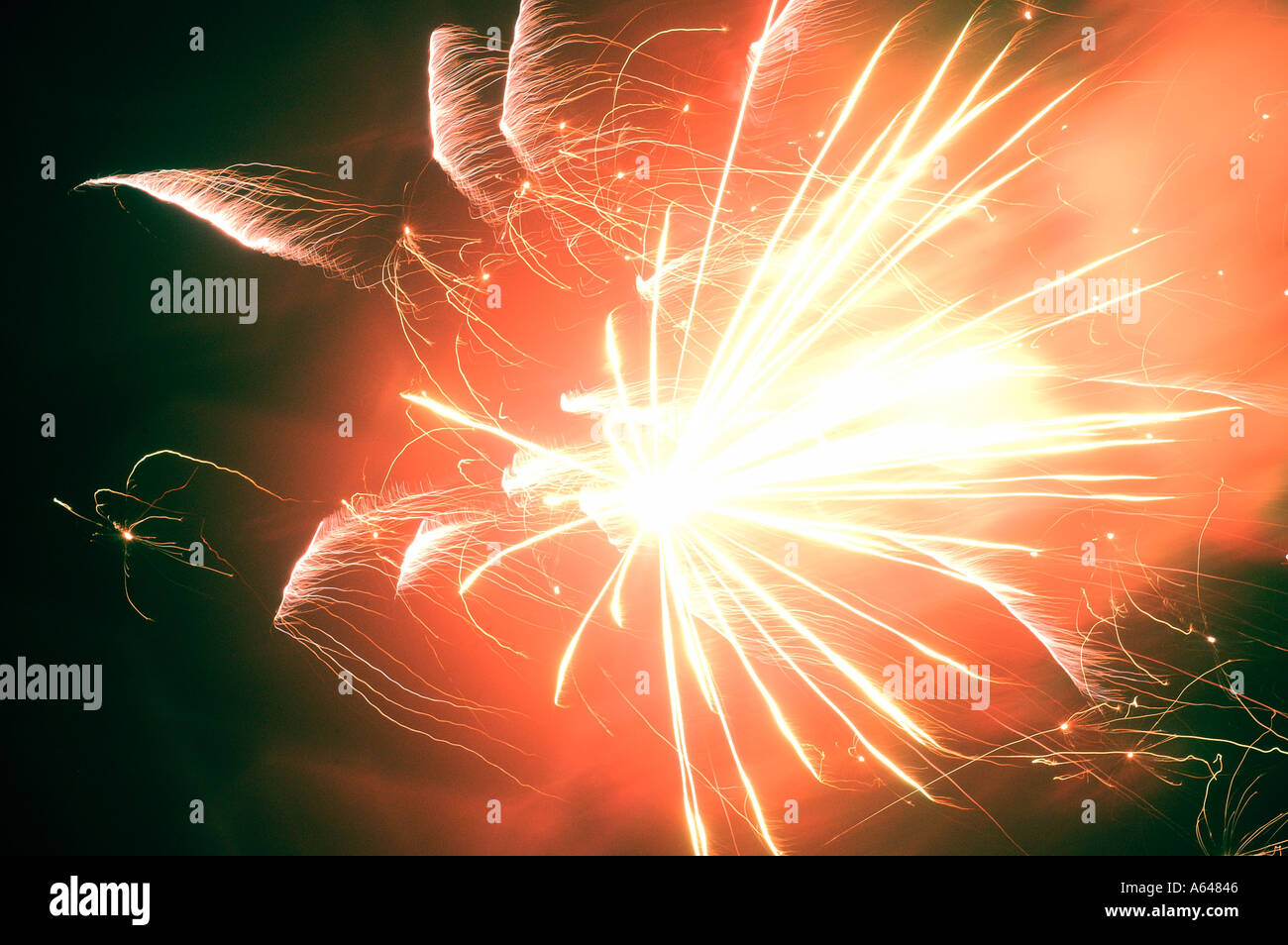 New Year s Eve Fireworks Stock Photo Alamy