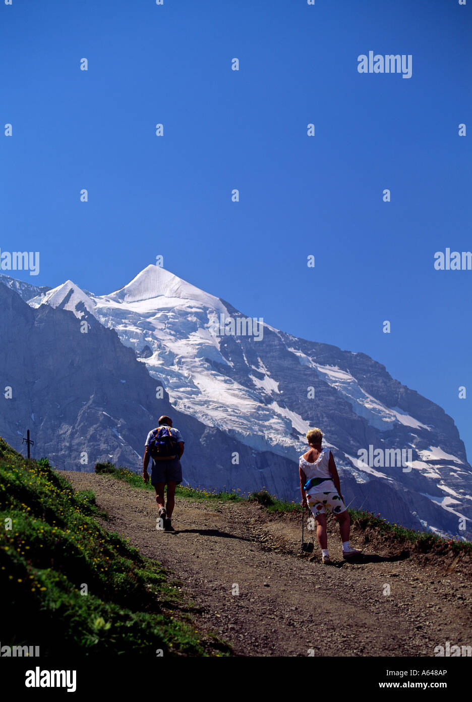 Switzerland silberhorn mountain hi-res stock photography and images - Page  2 - Alamy