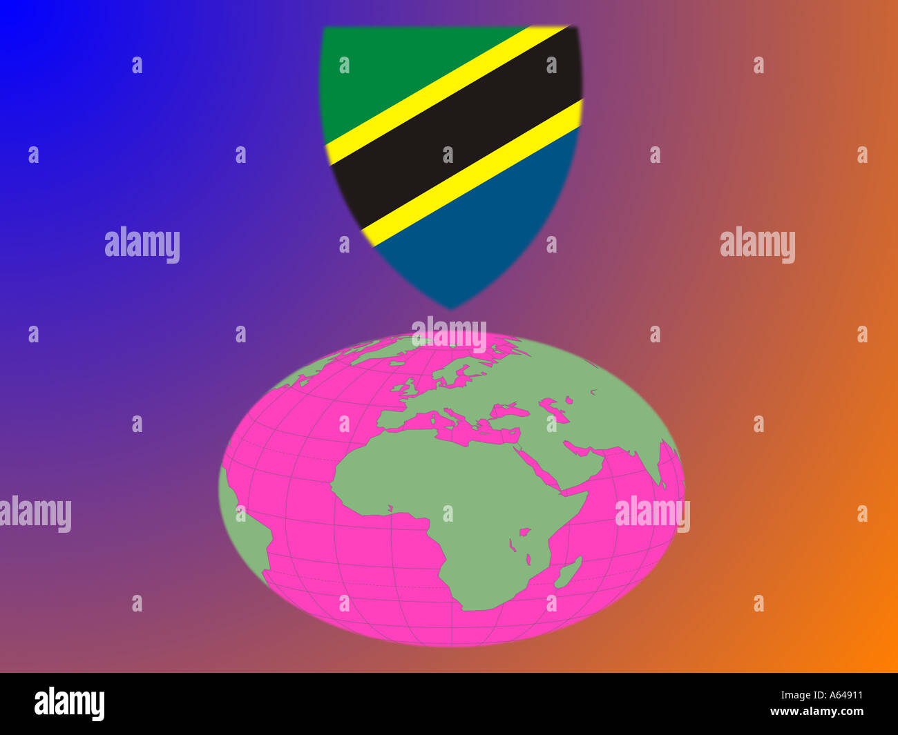 Emblem of tanzania hi-res stock photography and images - Alamy
