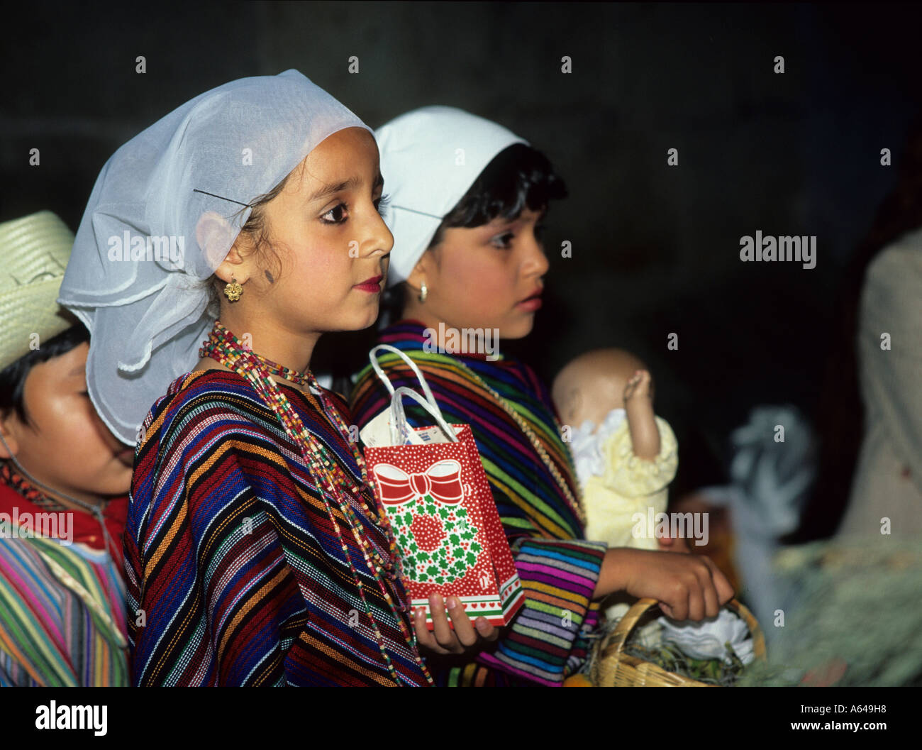 Mexico Oaxaca nativity scene Stock Photo Alamy