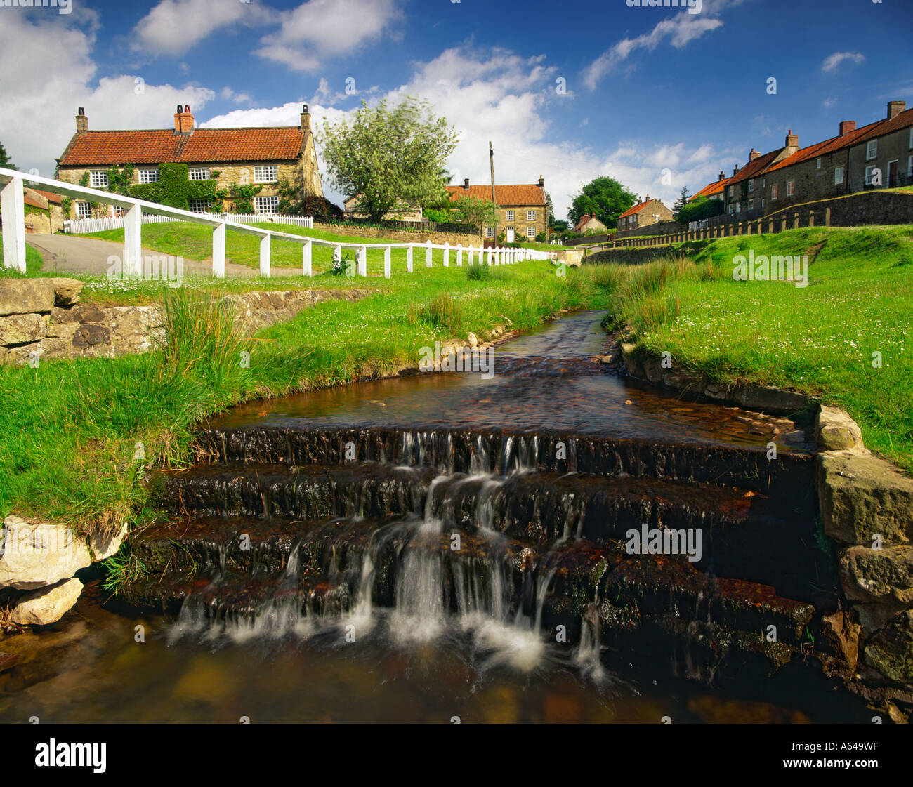 Hutton le Hole in the North Yorkshire Moors Stock Photo