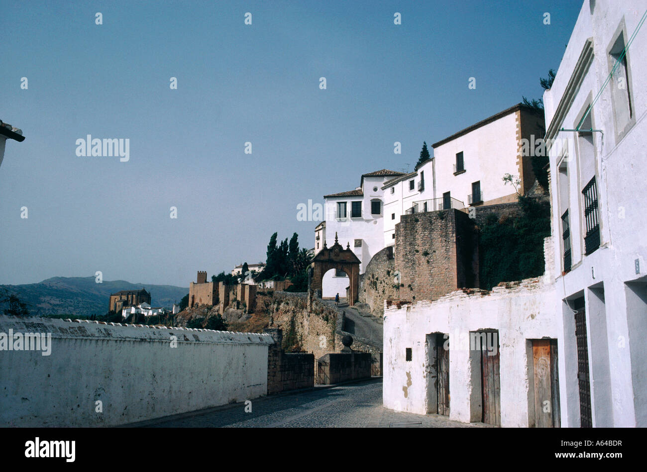 town of ronda region of andalucia province of malaga spain Stock Photo