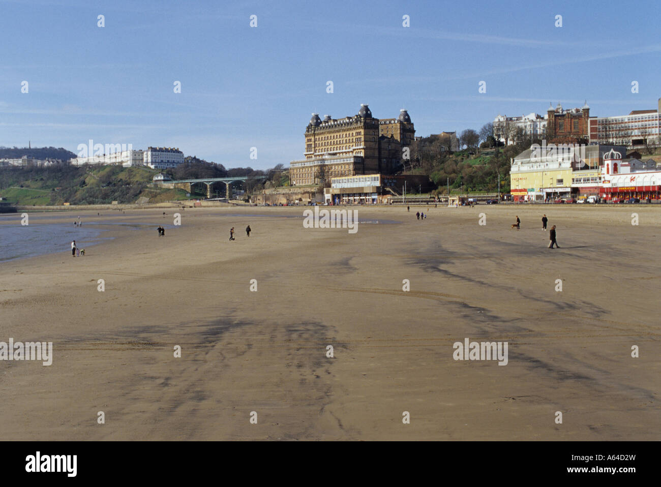 South beach,Scarborough. Stock Photo