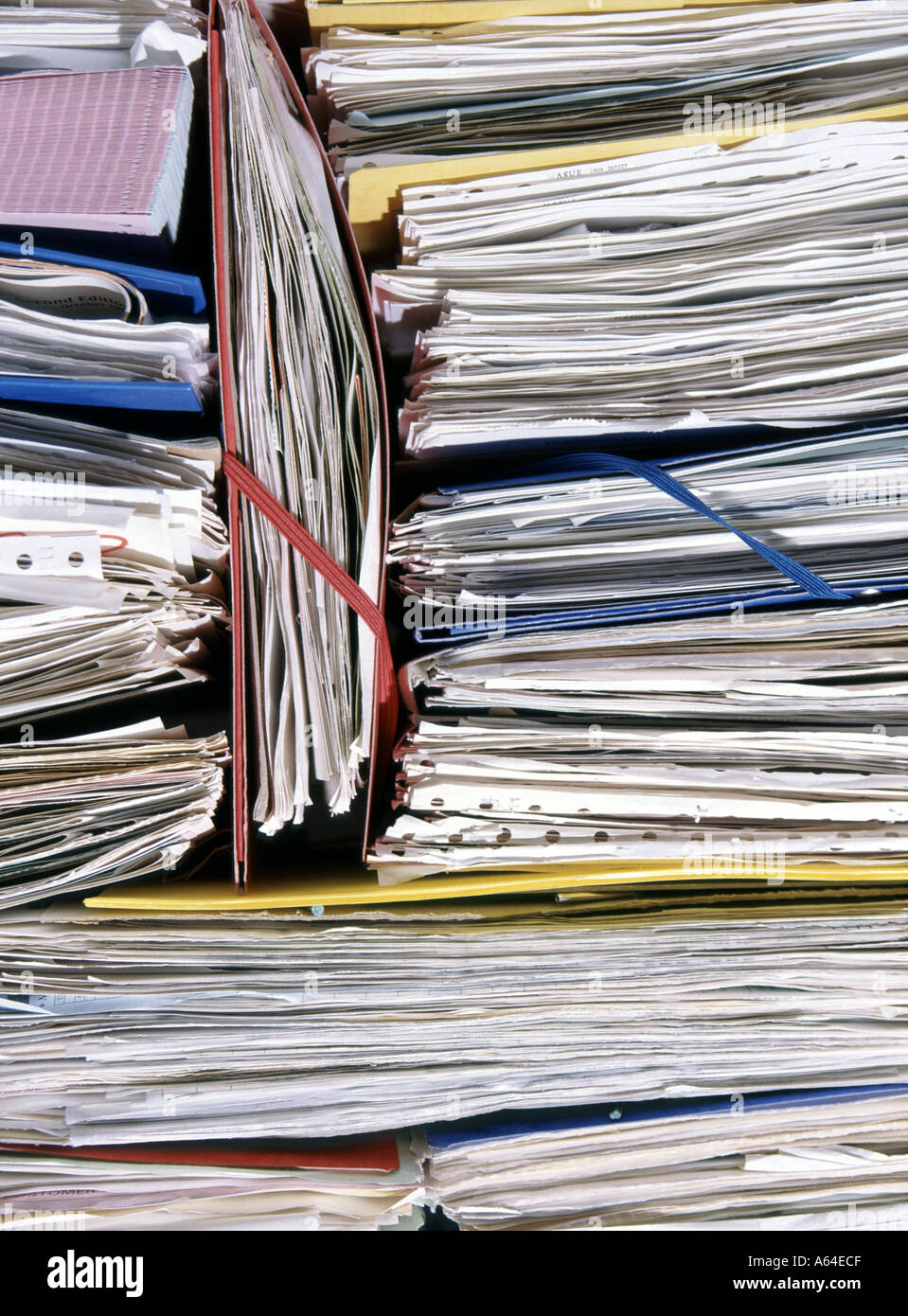 data protection act paperwork files folders business papers document