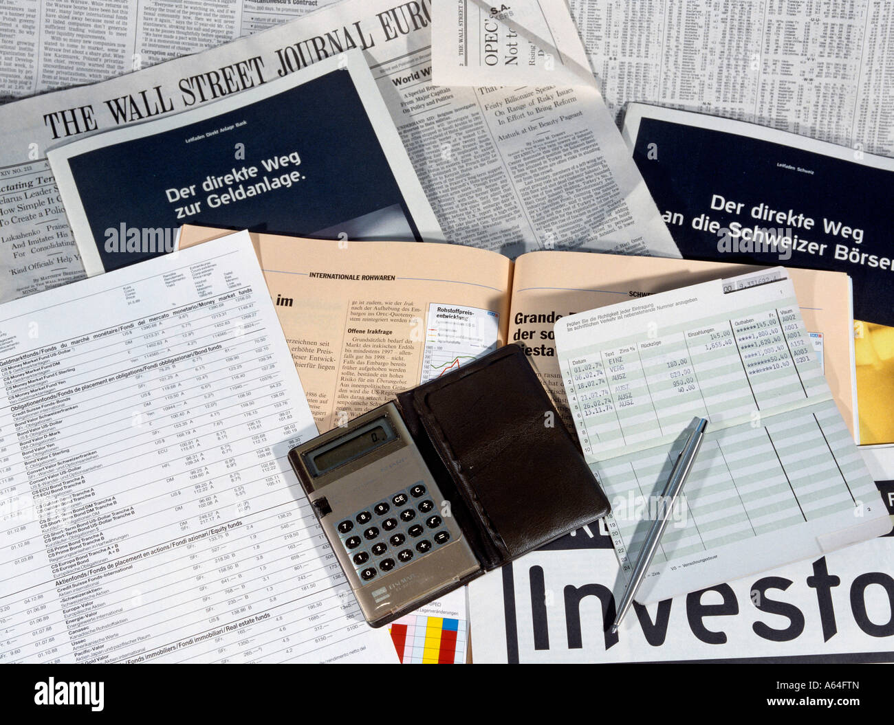 investment guide magazines and brochures for active portfolio strategy