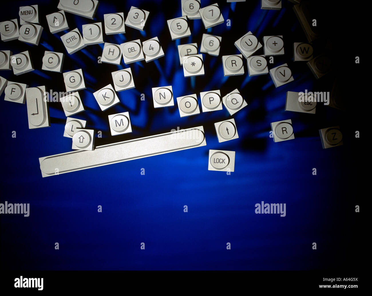 keys of computer keyboard Stock Photo - Alamy