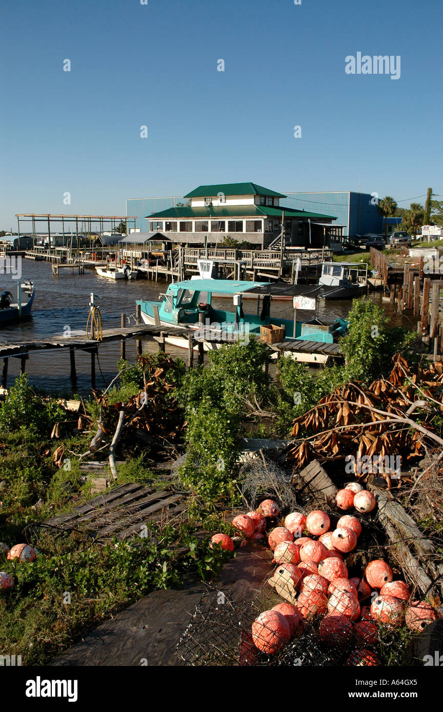 Cedar Key Florida fishing village Stock Photo Alamy