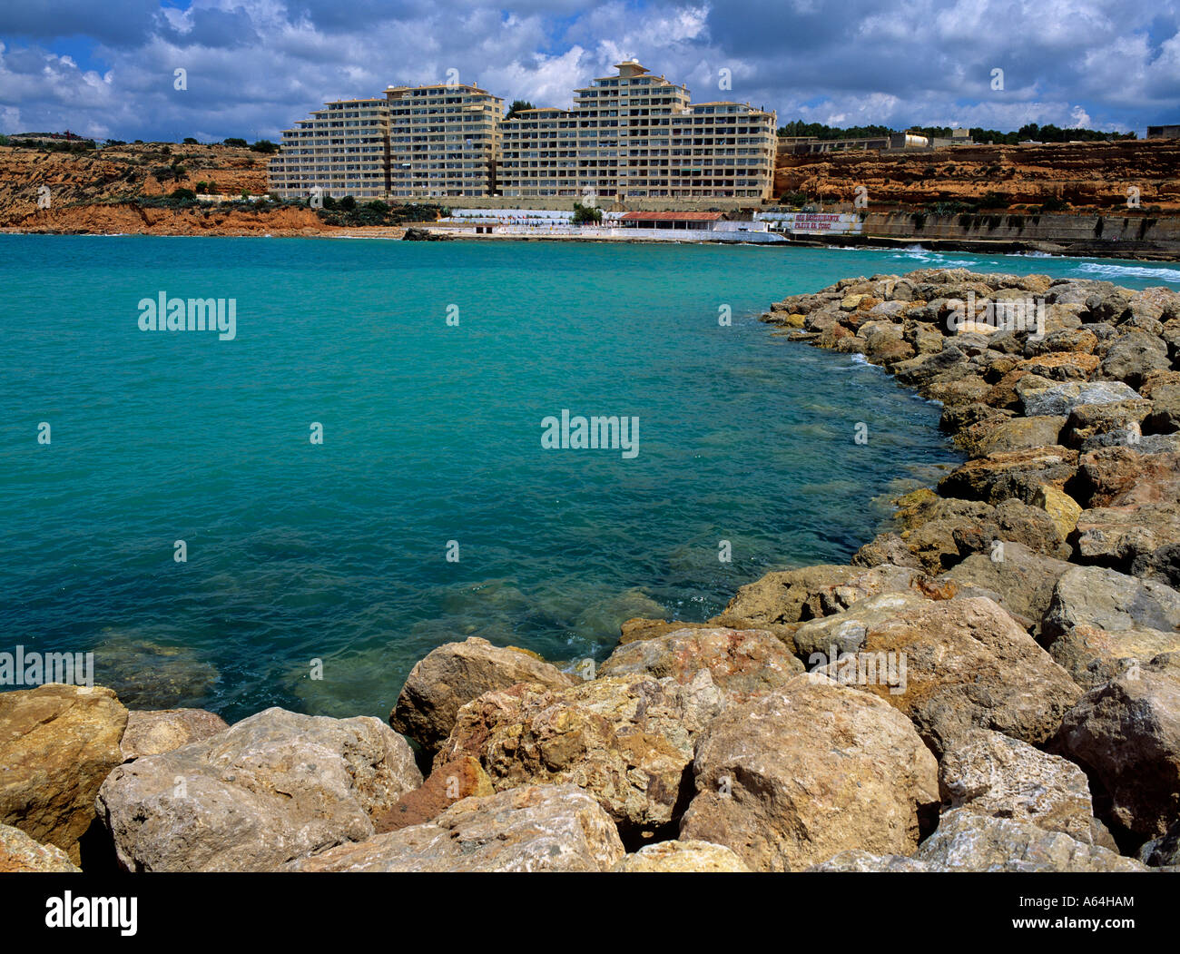 apartment hotel raco de sa fragata resp playa el toro near resort of santa ponsa island of mallorca balearic islands spain Stock Photo