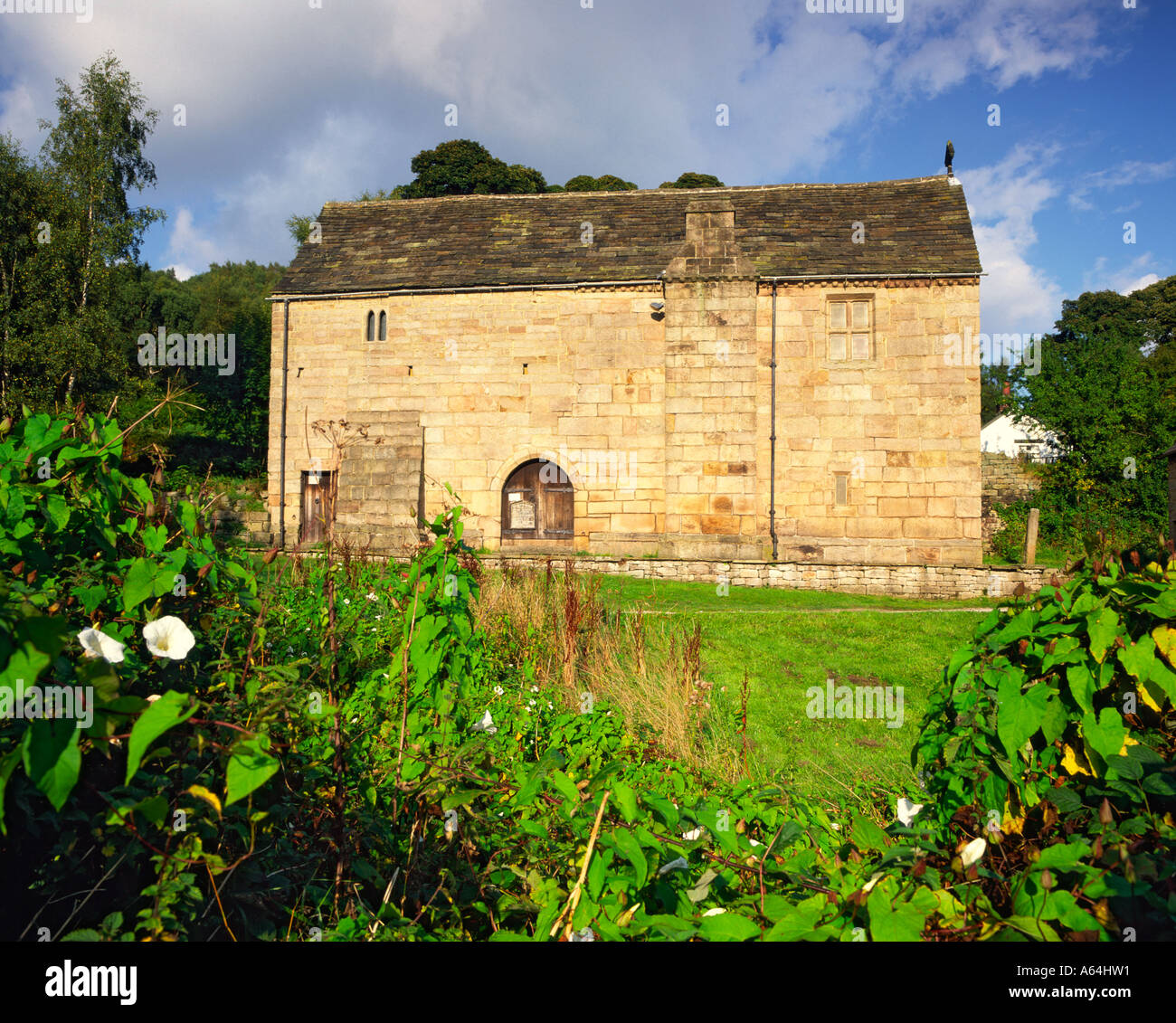 Padley chapel in the Peak district, Derbyshire Stock Photo Alamy