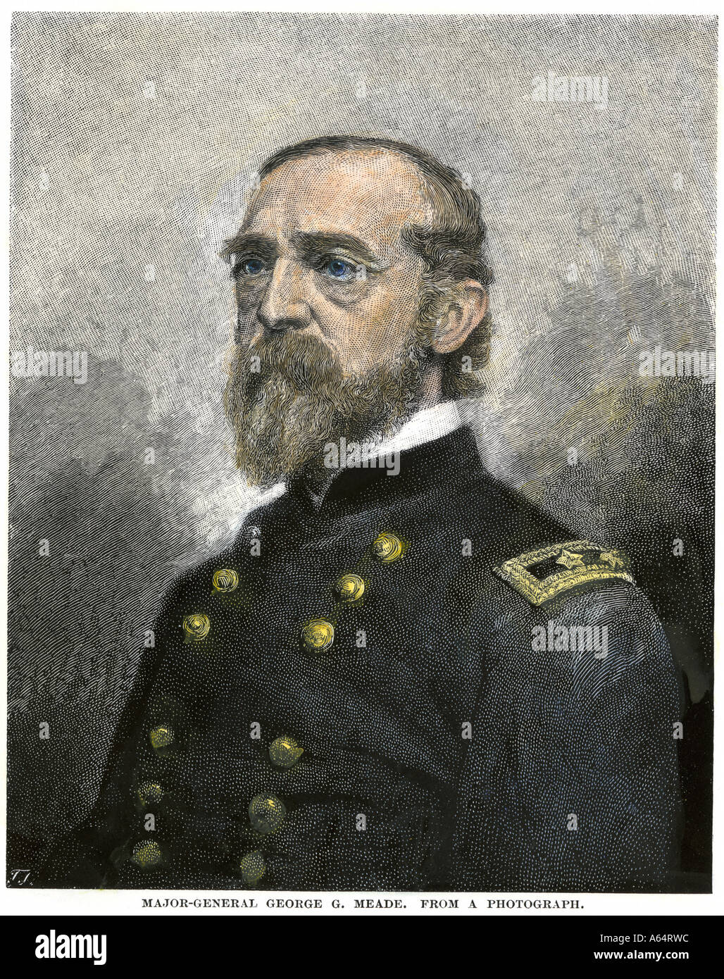 Major General Gordon Meade Union commander at the Battle of