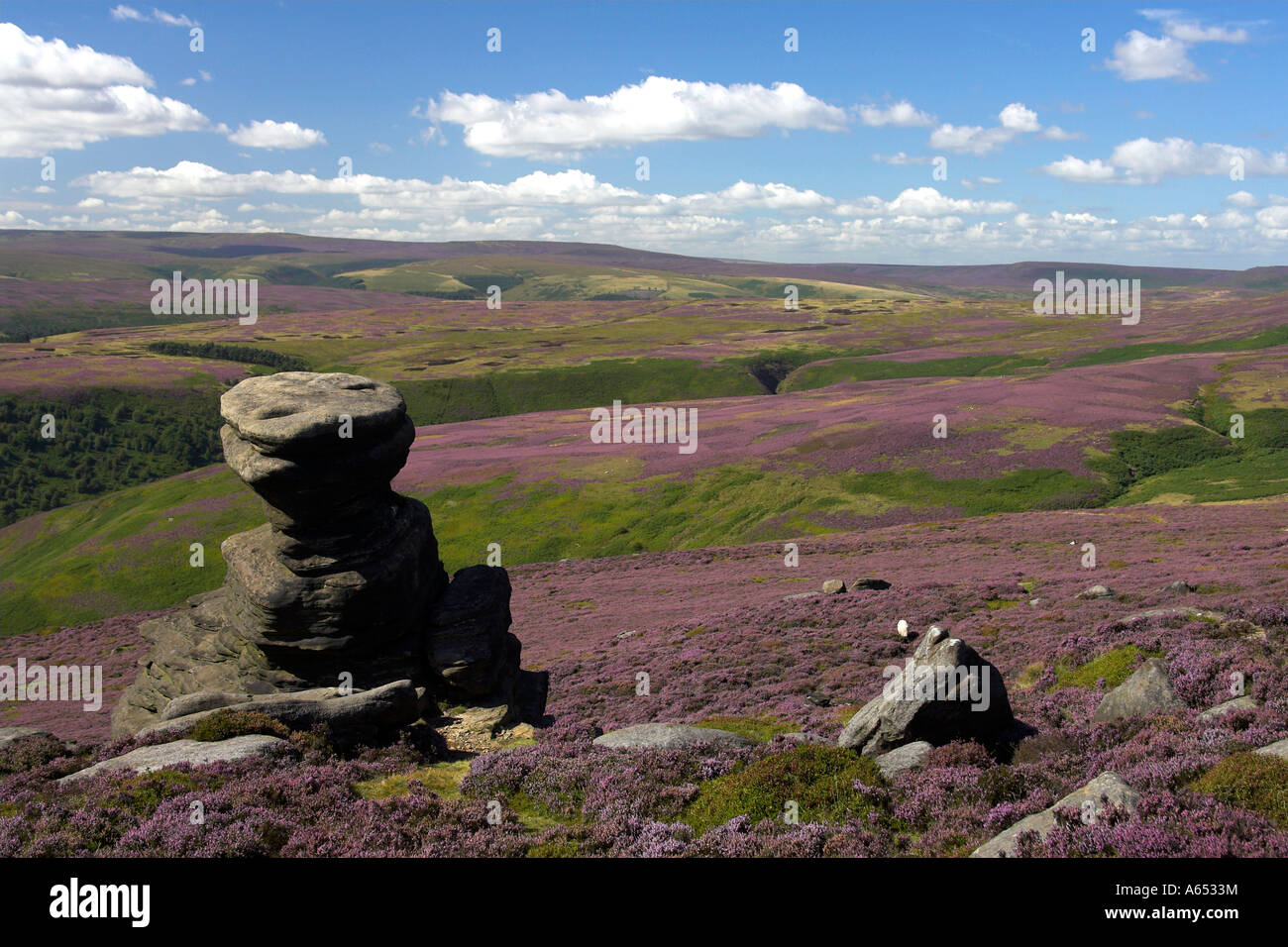 SALT CELLAR ROCKS. DERWENT EDGE. DERBYSHIRE. ENGLAND. UK Stock Photo Alamy