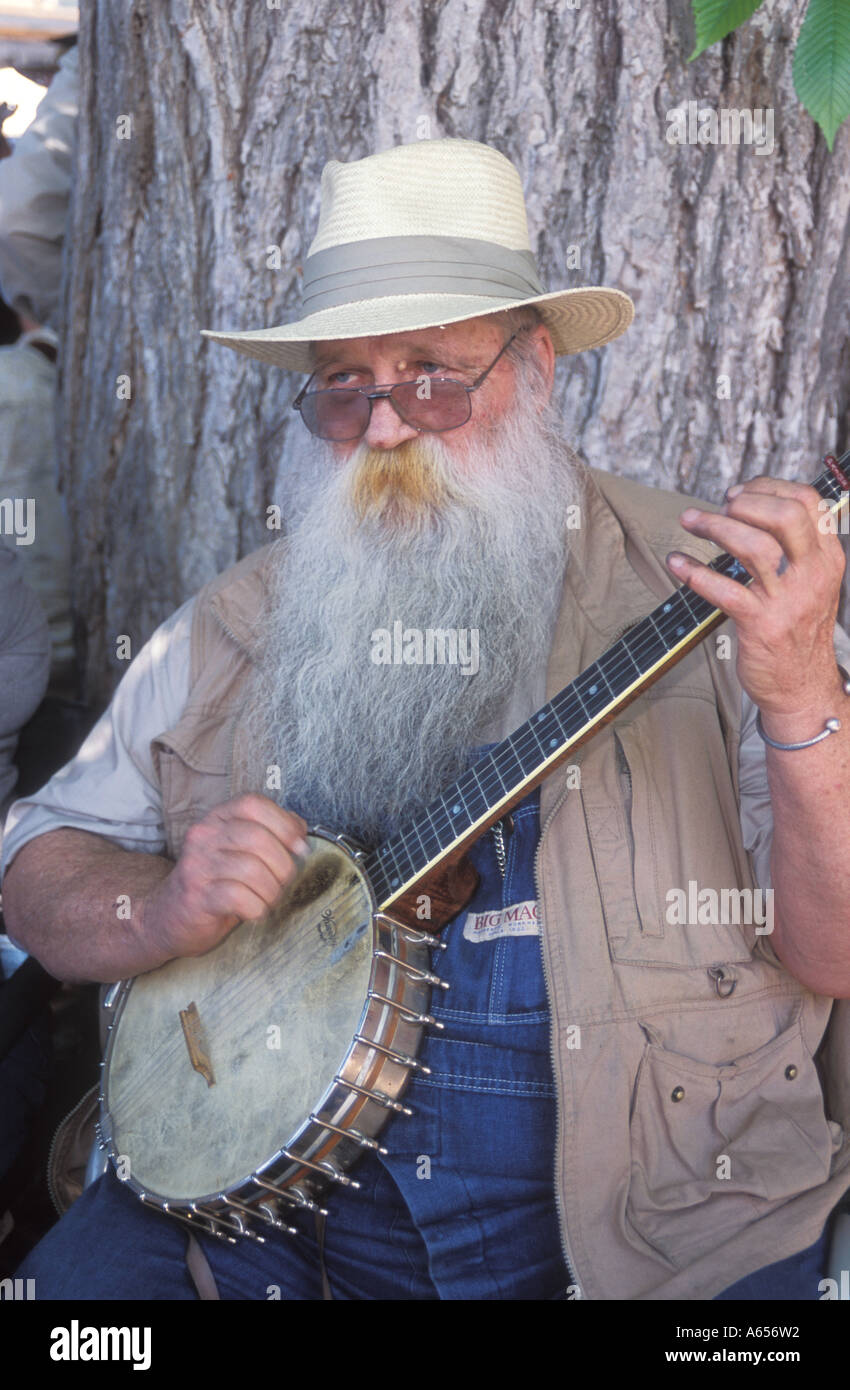 Banko player Topanga Banjo and Fiddle Contest Paramount Ranch California  United States Stock Photo - Alamy