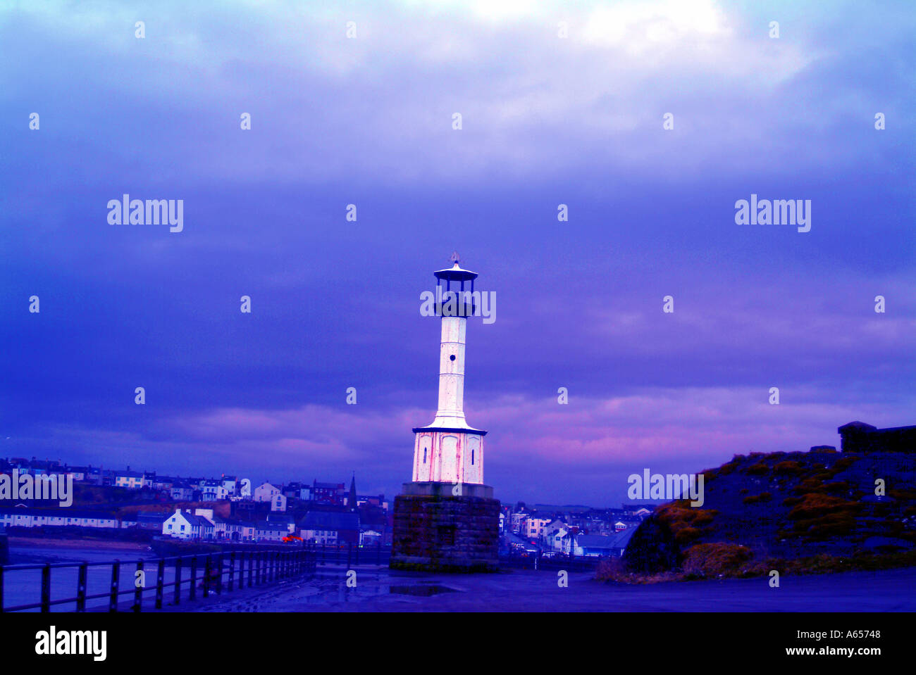 Maryport lighthouse hi-res stock photography and images - Alamy