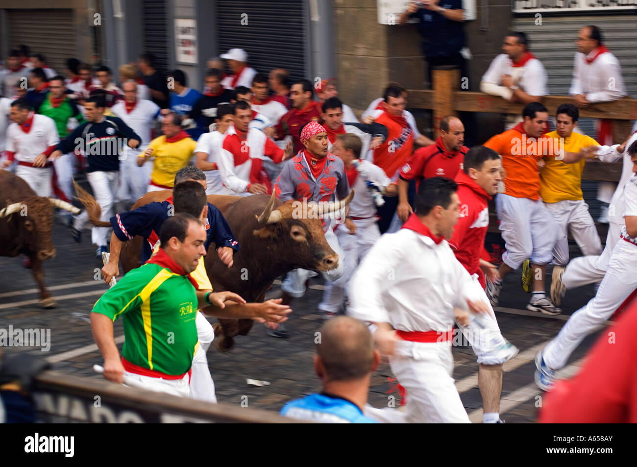 San Fermin Running of the Bulls Festival The celebration honours the