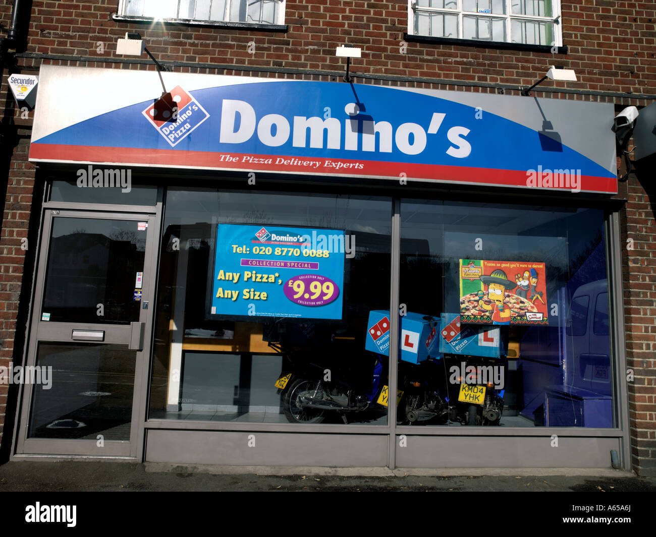 Dominos pizza london hires stock photography and images Alamy