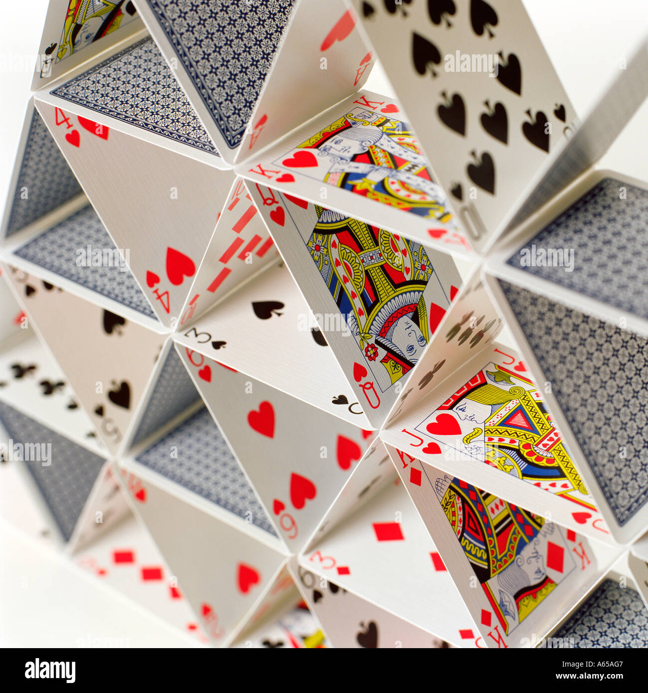 House of Cards Stock Photo Alamy