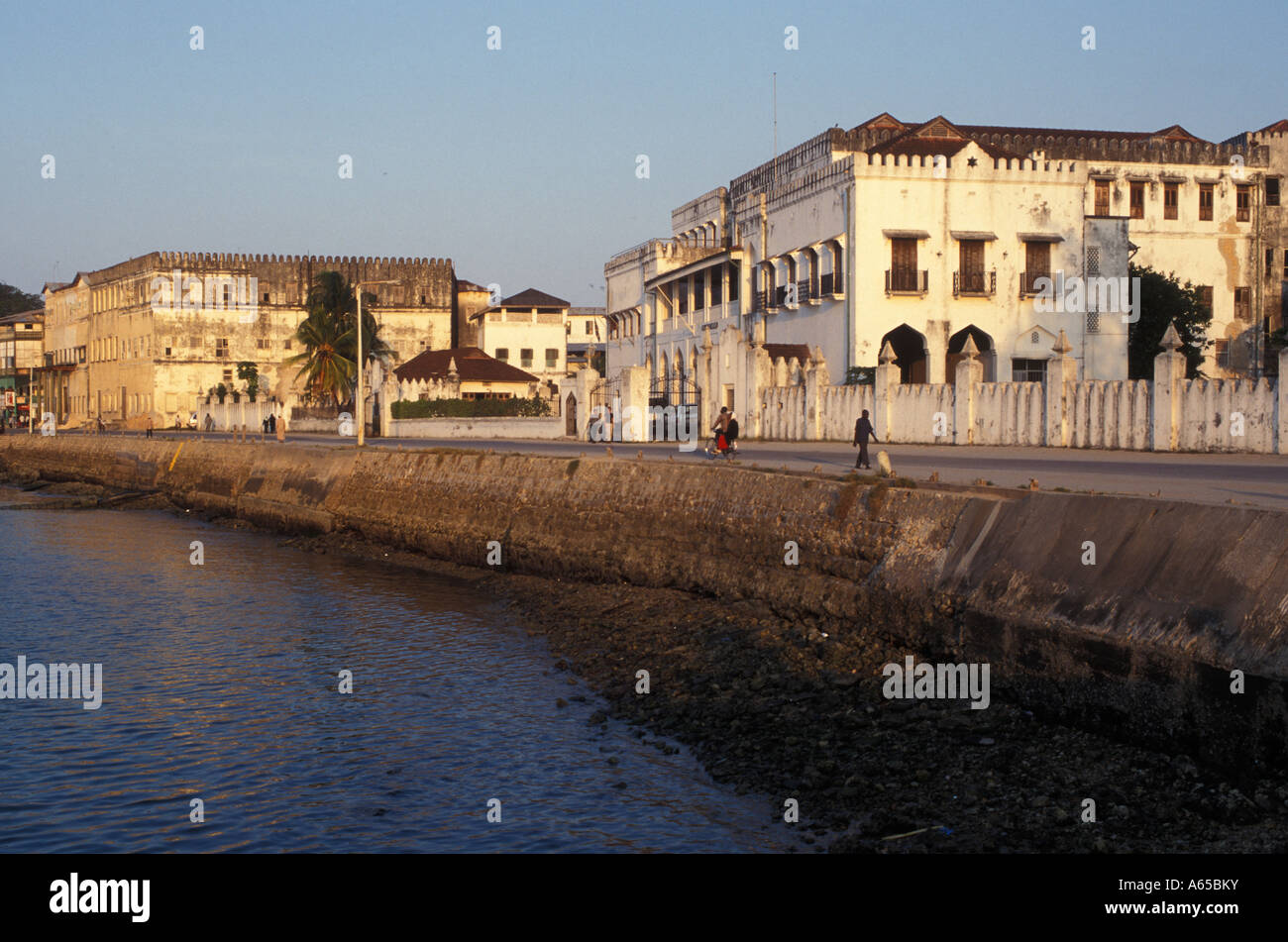 Tanzania Zanzibar Stone Town the Palace Museum was built in the late 1890s for the Sultan's family Stock Photo