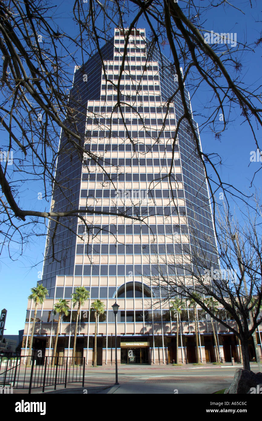 Downtown Tucson Business Area  Tucson Arizona USA Stock Photo