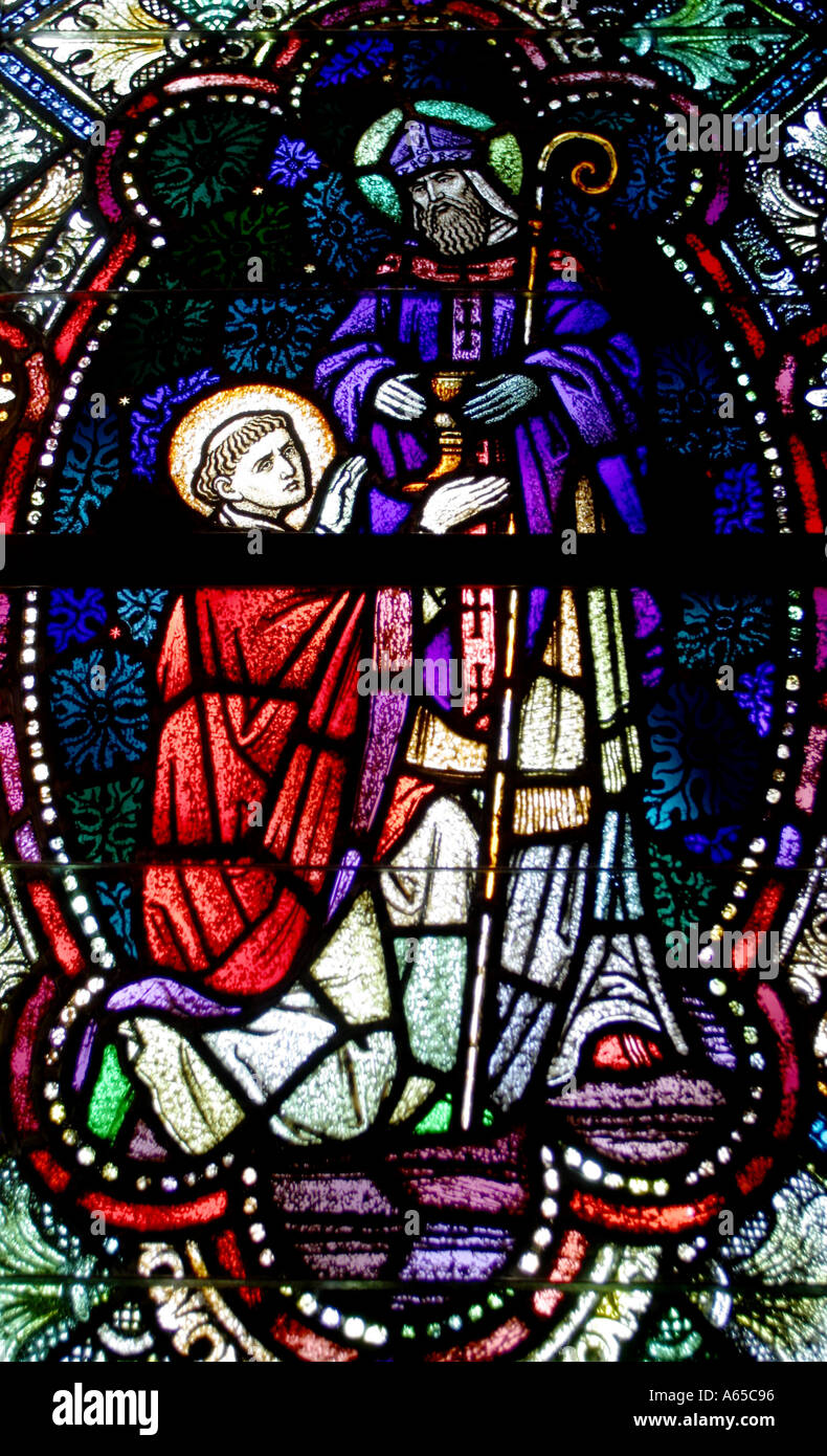 St agustin stained glass hires stock photography and images Alamy