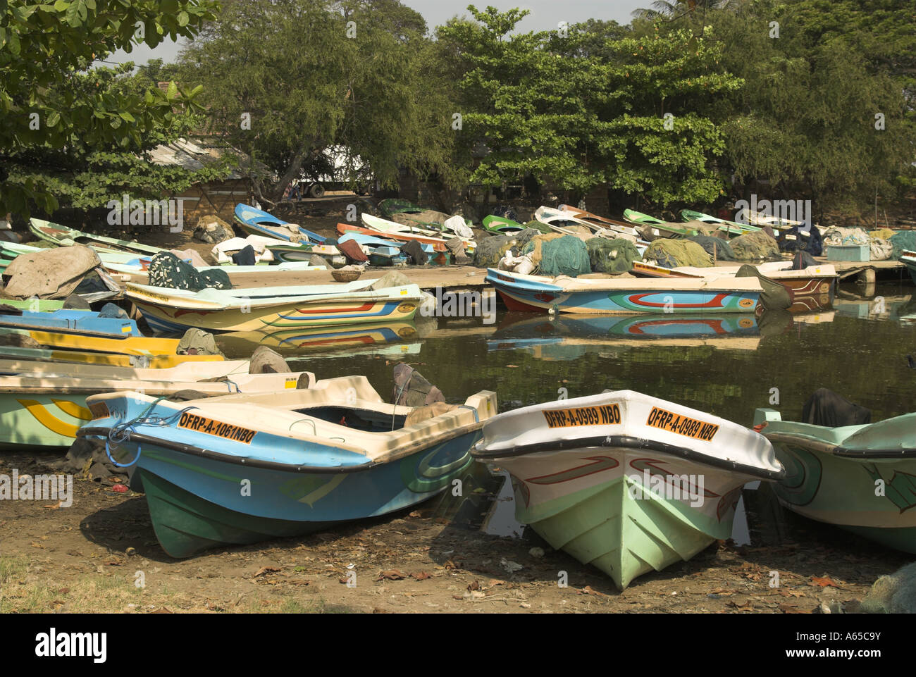 Fishing harbour Negombo Sri Lanka Stock Photo - Alamy
