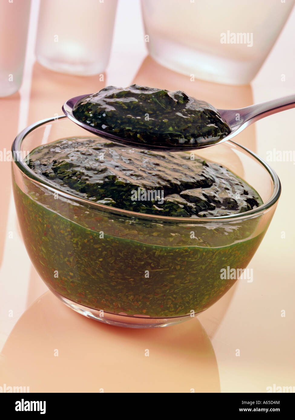 ENGLISH MINT SAUCE Stock Photo Alamy